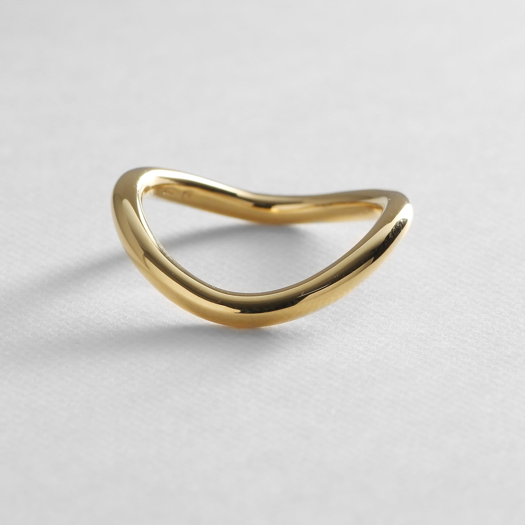 ココシュニック オンキッチュ COCOSHNIK ONKITSCH シルバー ラインリング カーブ GP