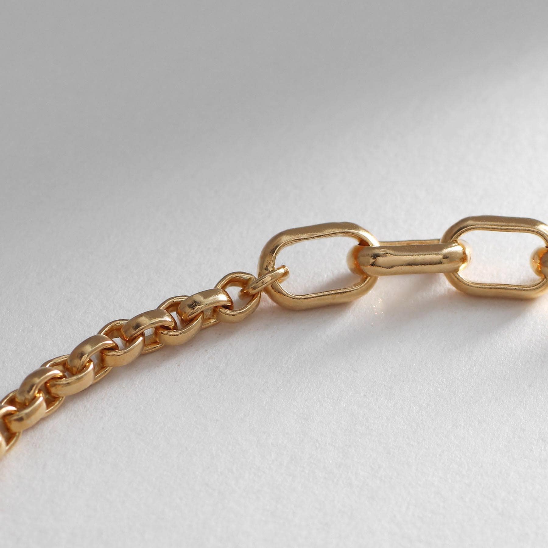 ココシュニック オンキッチュ COCOSHNIK ONKITSCH シルバー ミックスネックレス ドームチェーンマンテルネックレス GP