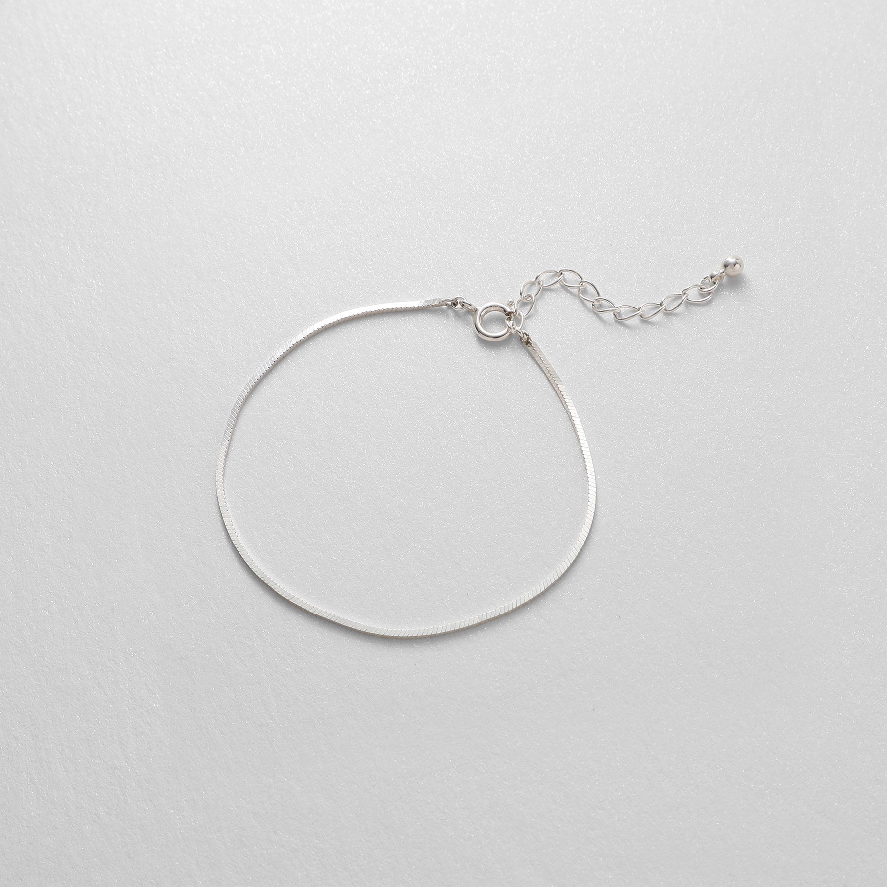 ココシュニック オンキッチュ COCOSHNIK ONKITSCH シルバー デザインチェーン コンパクトブレスレット シルバー(600)