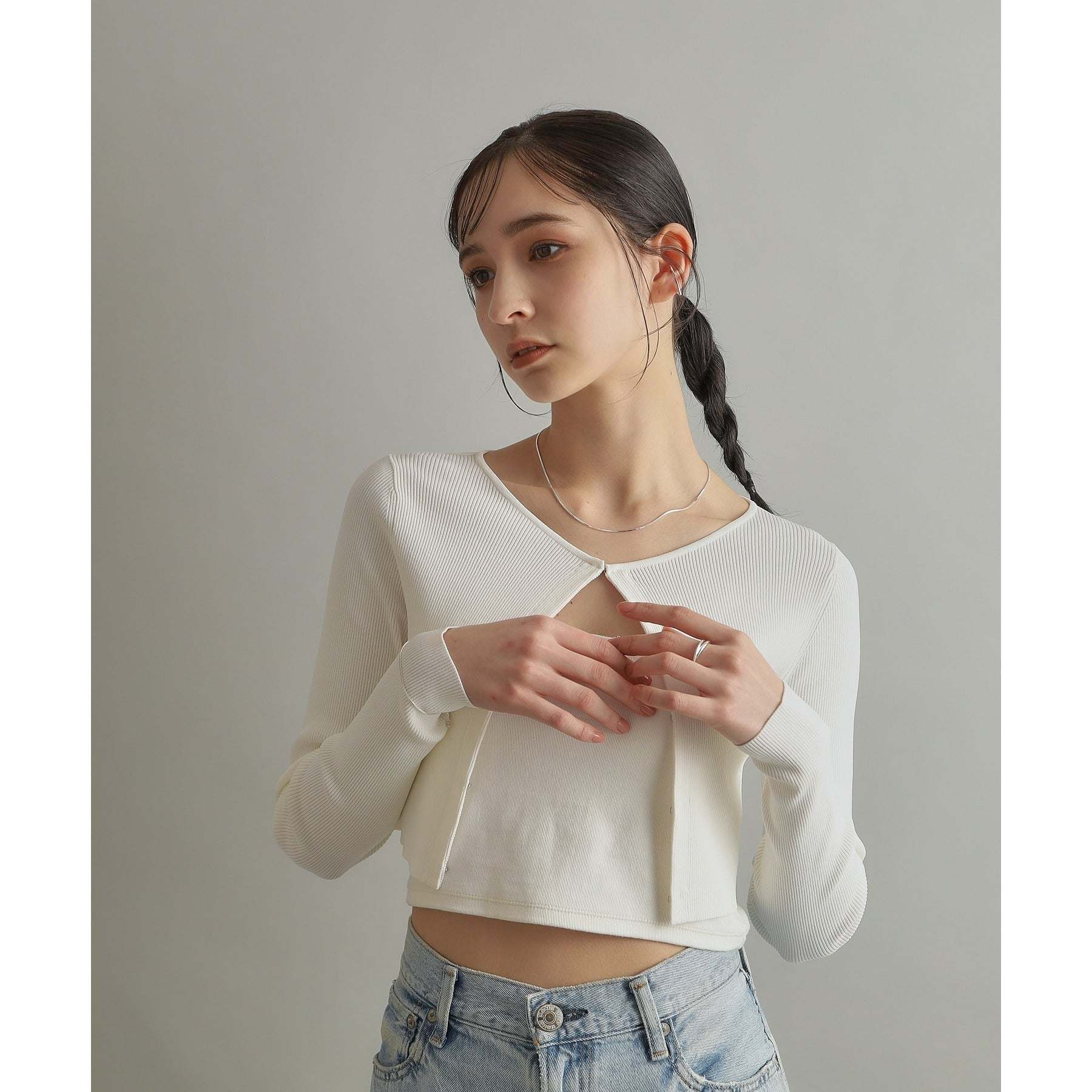 ココシュニック オンキッチュ COCOSHNIK ONKITSCH シルバー デザインチェーン コンパクトブレスレット シルバー(600)