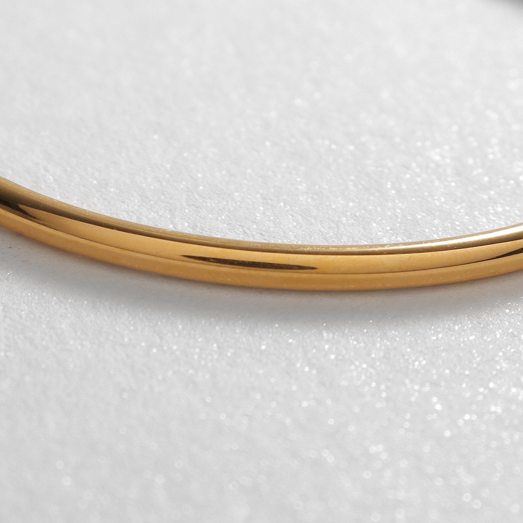 ココシュニック オンキッチュ COCOSHNIK ONKITSCH シルバー ソリッドフープピアスL GP ゴールド(600)