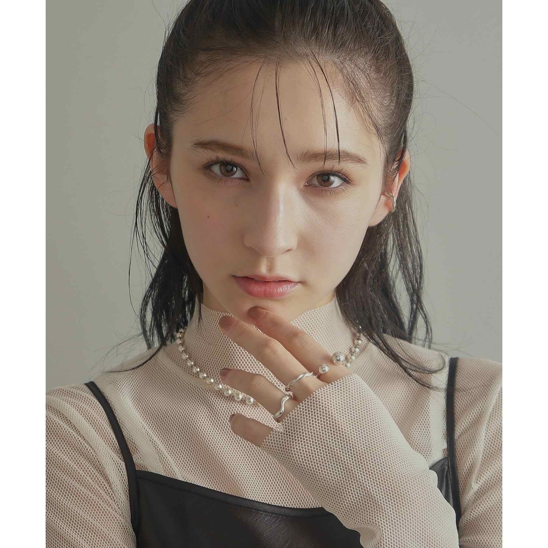 ココシュニック オンキッチュ COCOSHNIK ONKITSCH シルバー ボールオープンリング (シルバー(600)) シルバー(600)