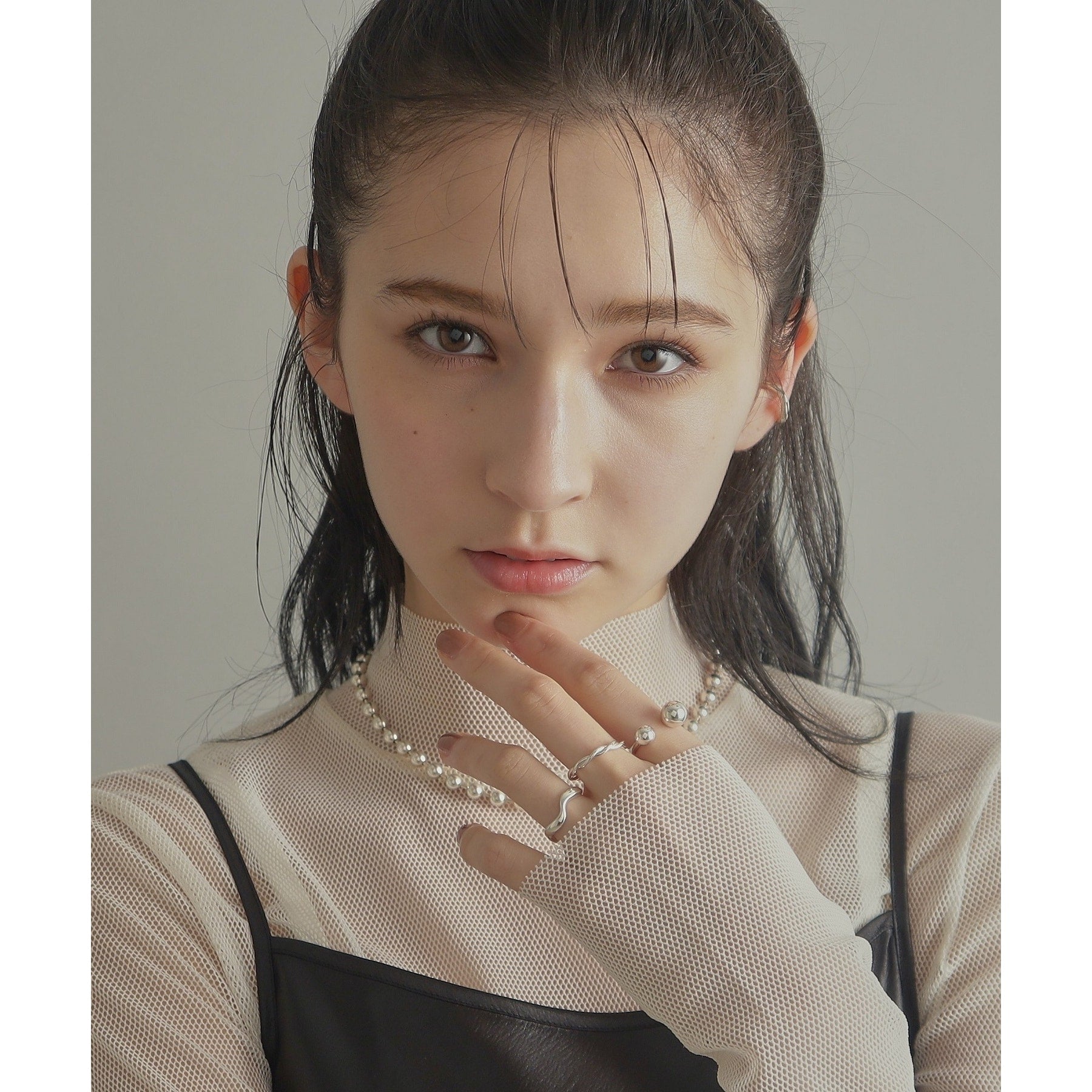 ココシュニック オンキッチュ COCOSHNIK ONKITSCH シルバー ボールオープンリング (シルバー(600)) シルバー(600)