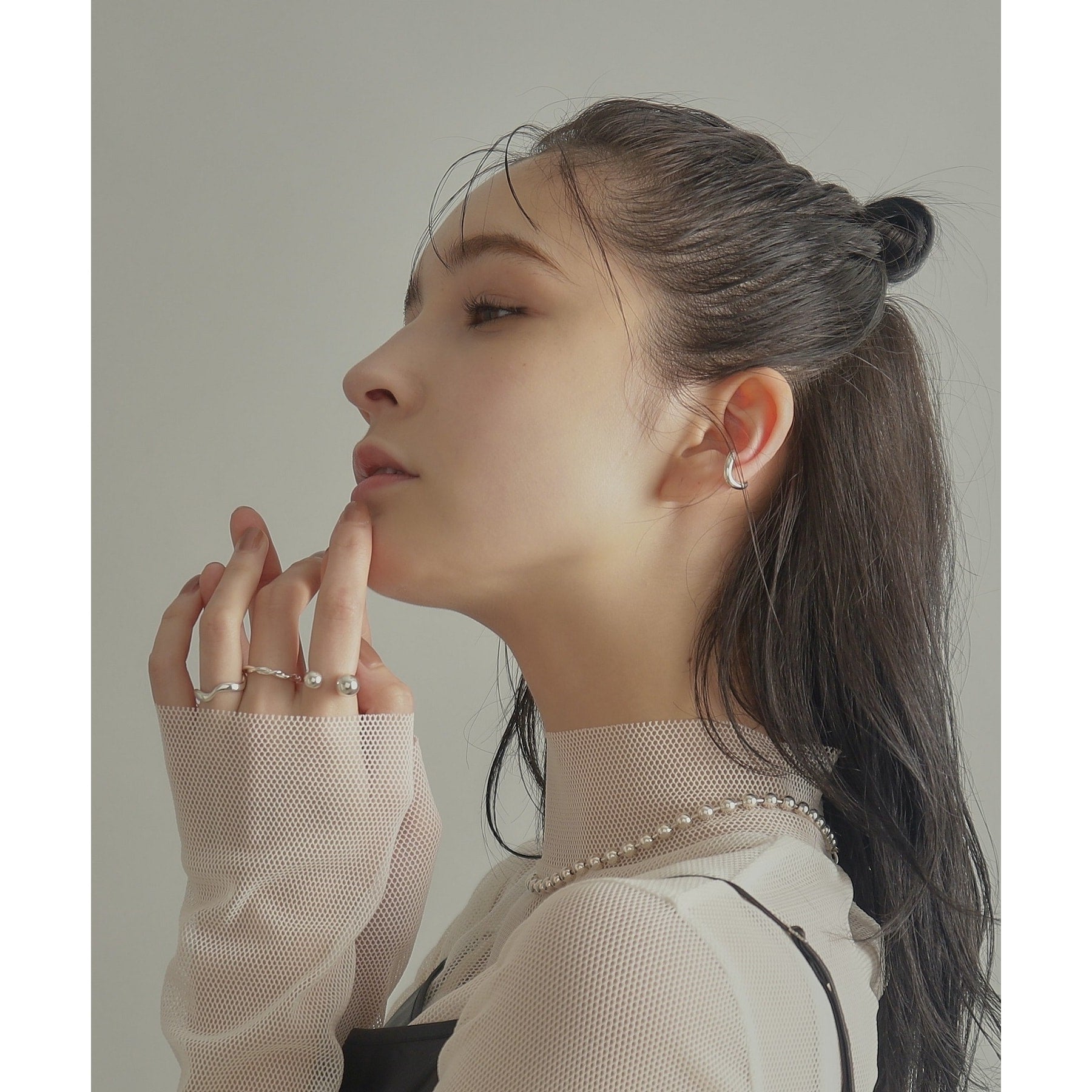 ココシュニック オンキッチュ COCOSHNIK ONKITSCH シルバー ボールオープンリング (シルバー(600)) シルバー(600)