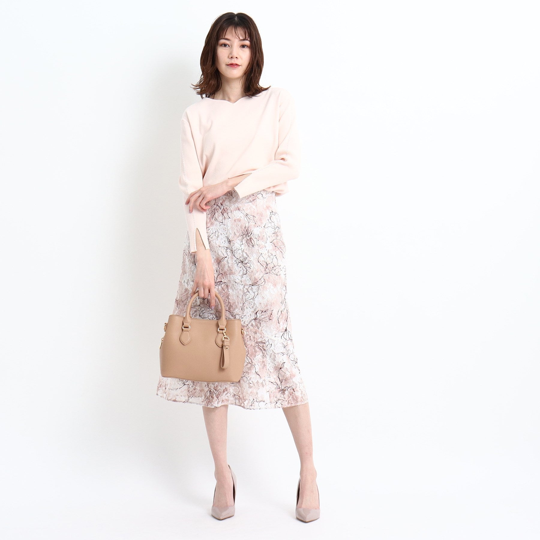 クードシャンス COUP DE CHANCE 【2WAY】クローチェバッグ (グレージュ(050)) グレージュ(050)