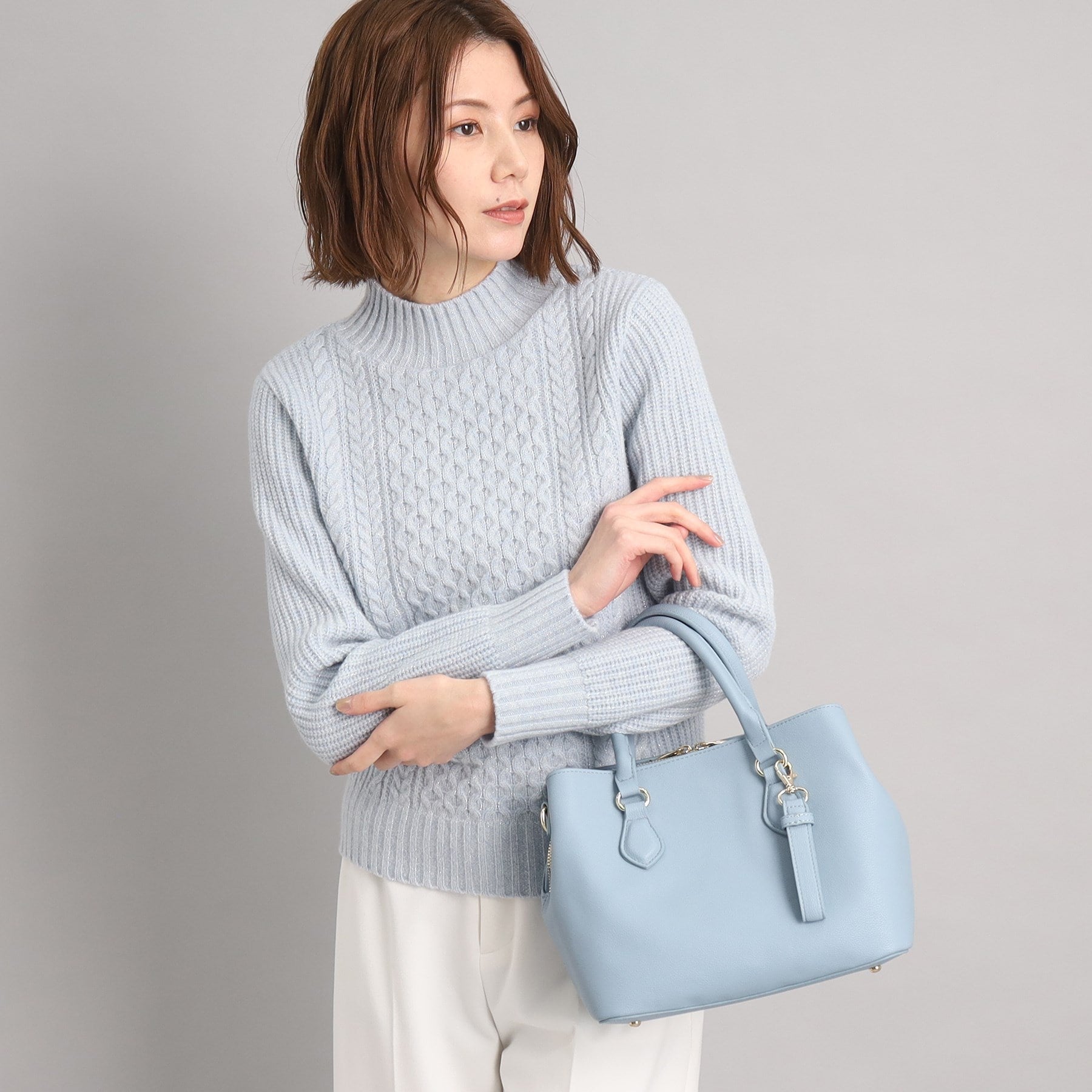 クードシャンス COUP DE CHANCE 【2WAY】クローチェバッグ (グレージュ(050)) グレージュ(050)