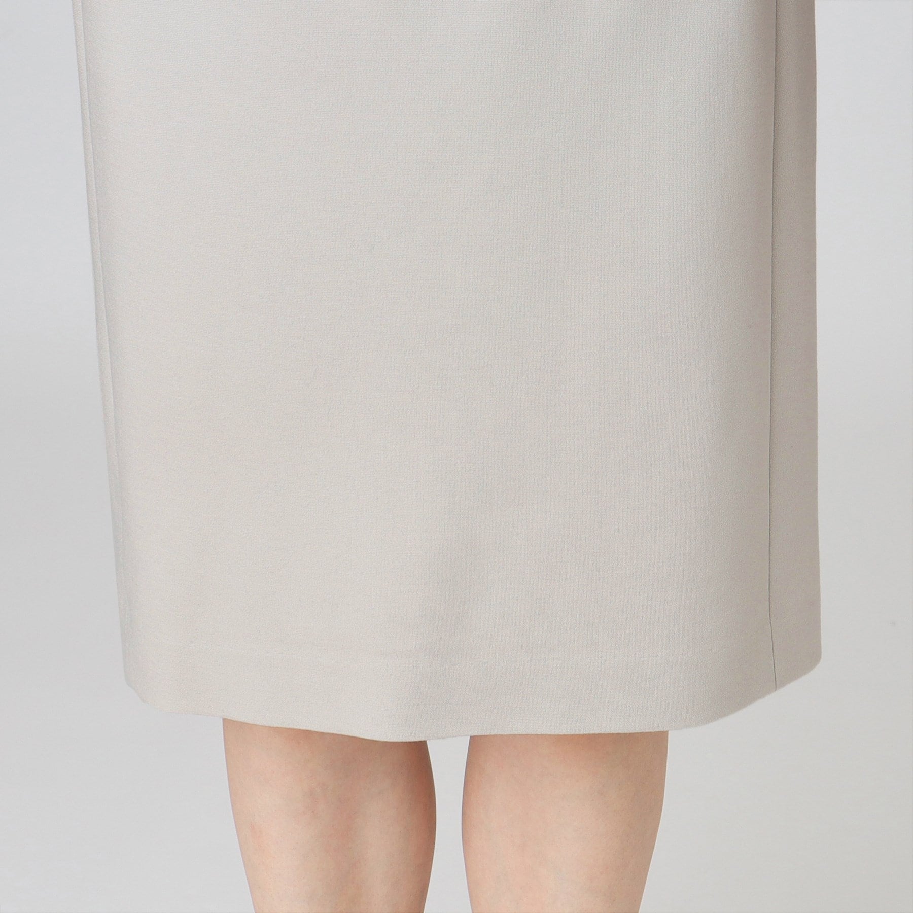 クードシャンス COUP DE CHANCE 【日本製/伸縮性/穿き心地◎/通勤/セットアップ可】お仕事におすすめ!細見えタイトスカート (ネイビー(094)) ネイビー(094)