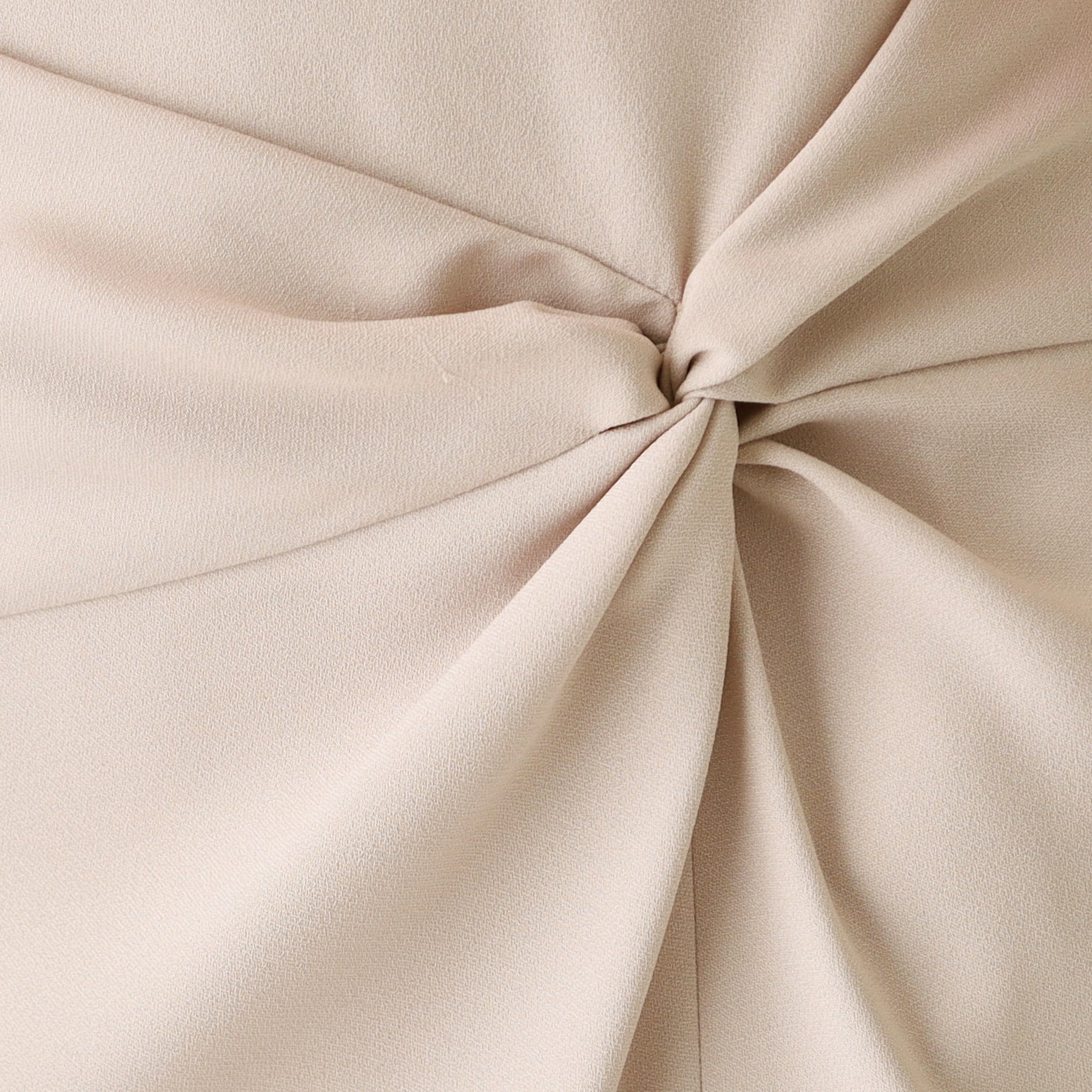 クードシャンス COUP DE CHANCE 【日本製】ドレープが美しい!ねじりデザインスカート (ブラック(019)) ブラック(019)