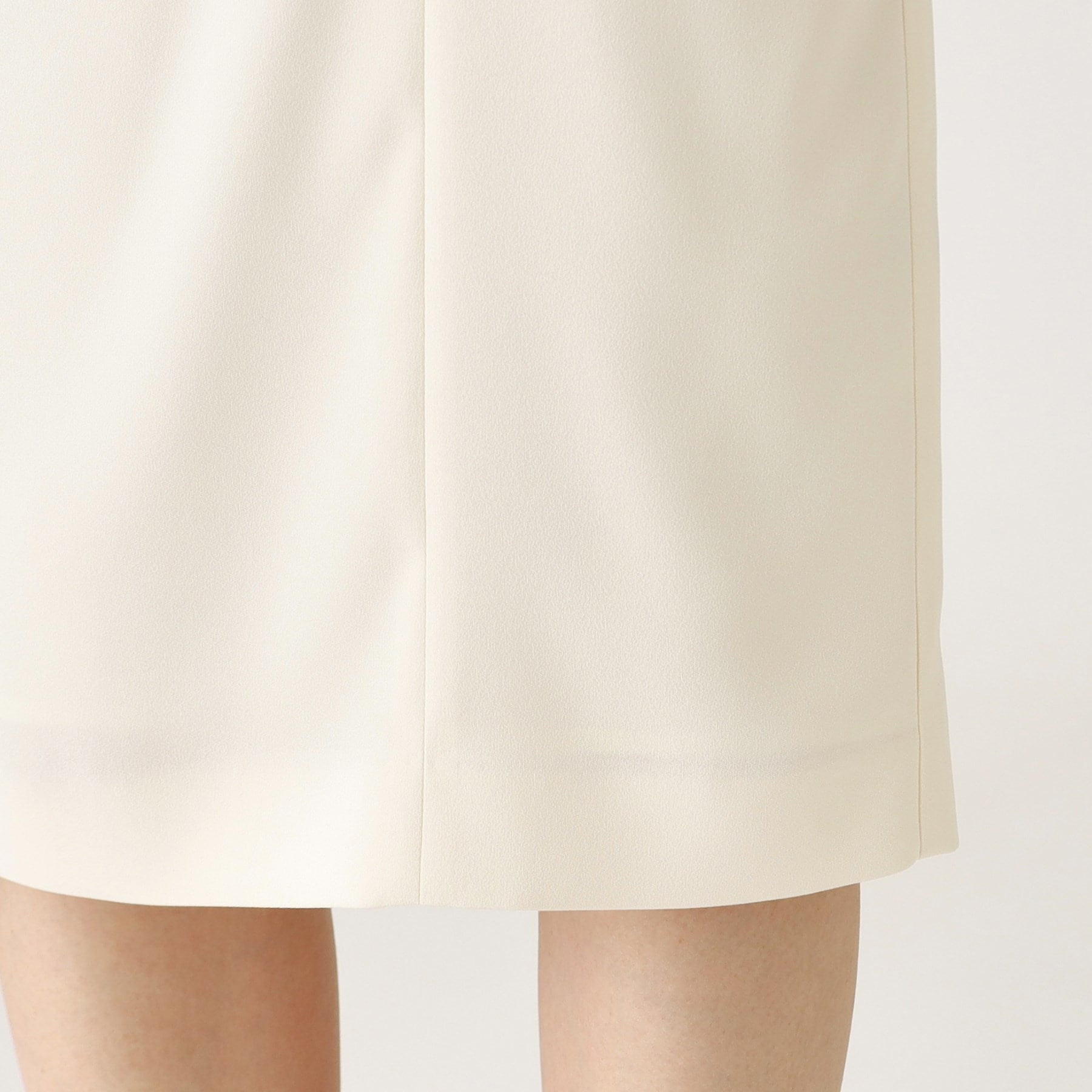 クードシャンス COUP DE CHANCE 【日本製】ドレープが美しい!ねじりデザインスカート (ブラック(019)) ブラック(019)