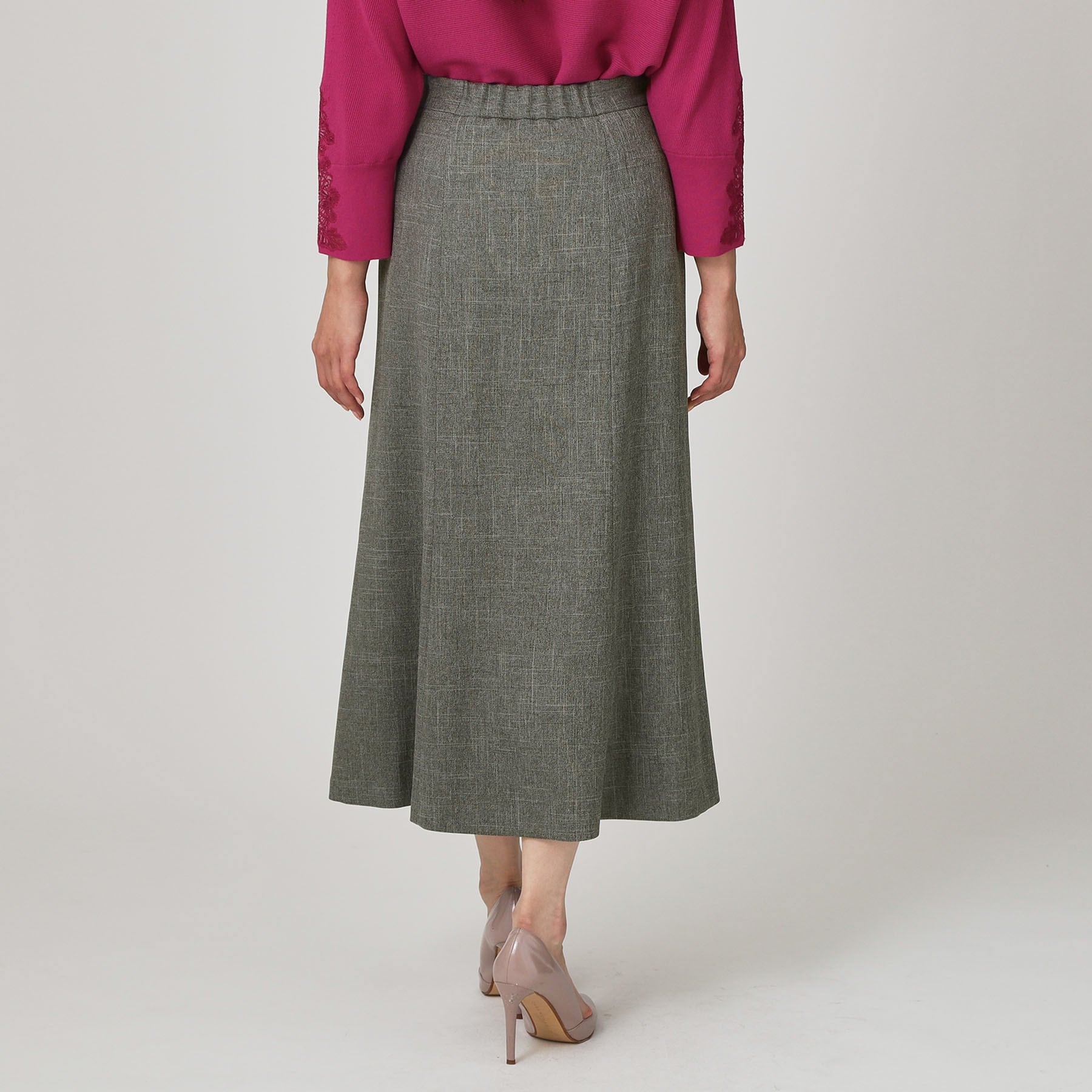 クードシャンス COUP DE CHANCE 【手洗い可/日本製】マーメードシルエットスカート (ブラック(019)) ブラック(019)