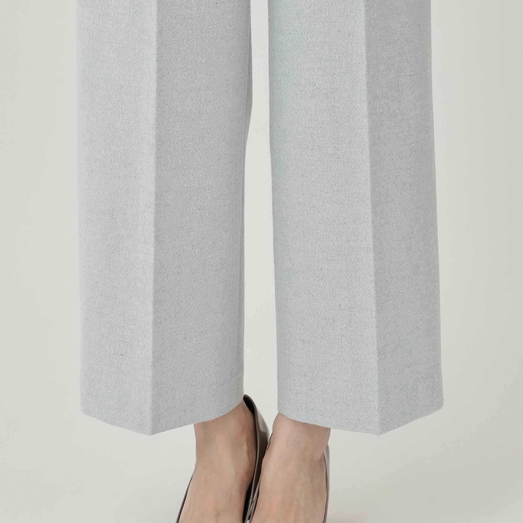 クードシャンス COUP DE CHANCE 【日本製】ラメ入りツイードパンツ (ブラック(019)) ブラック(019)