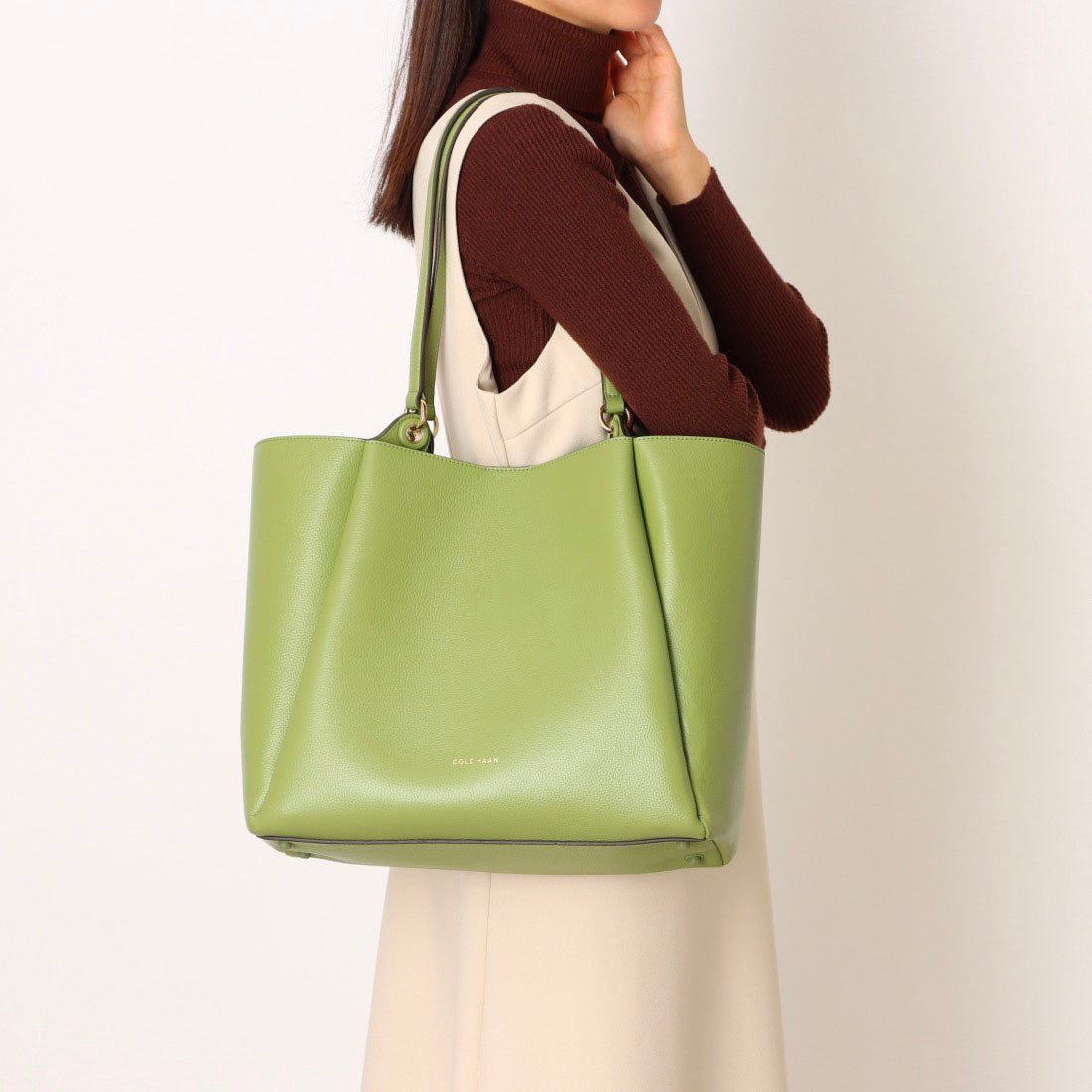 コール ハーン COLE HAAN ミッドタウン ミディアム トート womens (ライトモス) ライトモス