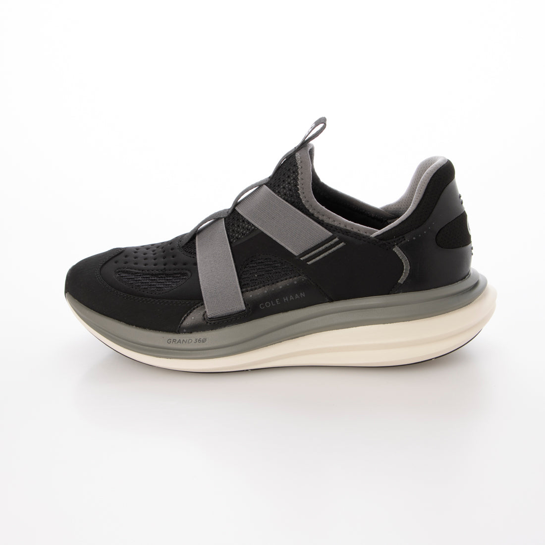 コール ハーン COLE HAAN オリジナルグランド クアッドスター モンクストラップ ランナー mens (ブラック/クワイエット シェード/アイボリー) ブラック/クワイエット シェード/アイボリー