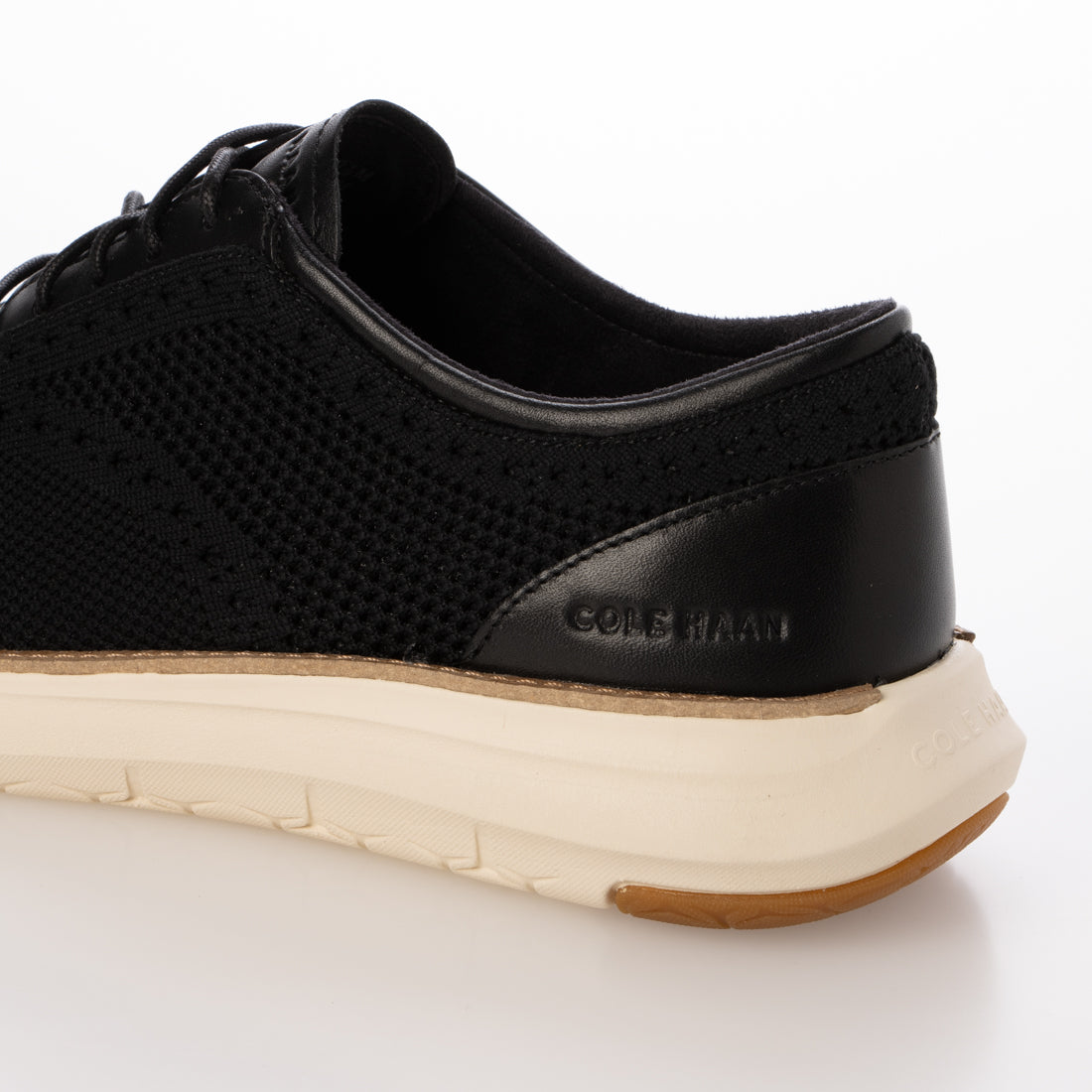 コール ハーン COLE HAAN グランド リミックス ニット オックスフォード mens (ブラック/アイボリー) ブラック/アイボリー