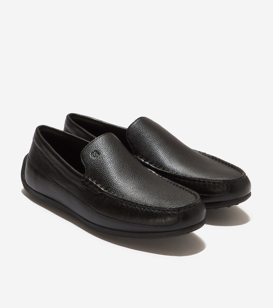 コール ハーン COLE HAAN ヒル グランド ベネチアン ドライビングローファー mens (ブラック/ブラック) ブラック/ブラック