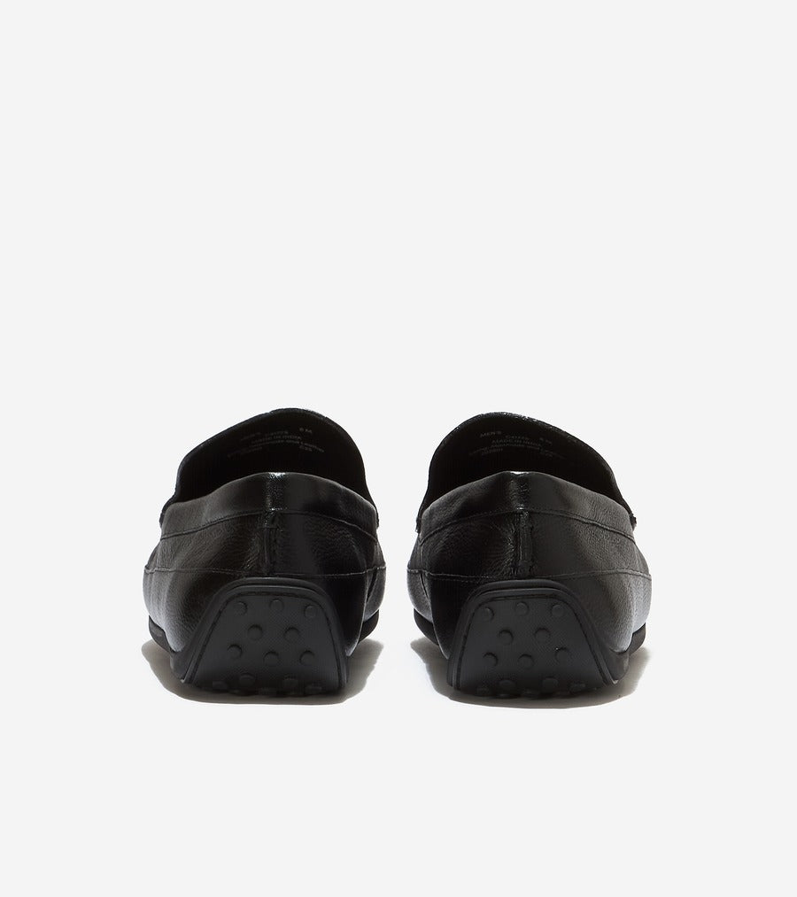 コール ハーン COLE HAAN ヒル グランド ベネチアン ドライビングローファー mens (ブラック/ブラック) ブラック/ブラック