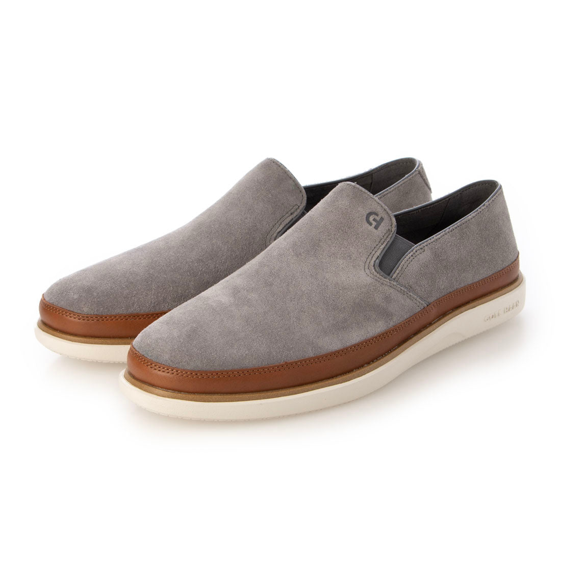 コール ハーン COLE HAAN グランドプロ ストローポイント ツインゴア mens (クワイエットシェード/CHダークセコイア/アイボリー) クワイエットシェード/CHダークセコイア/アイボリー
