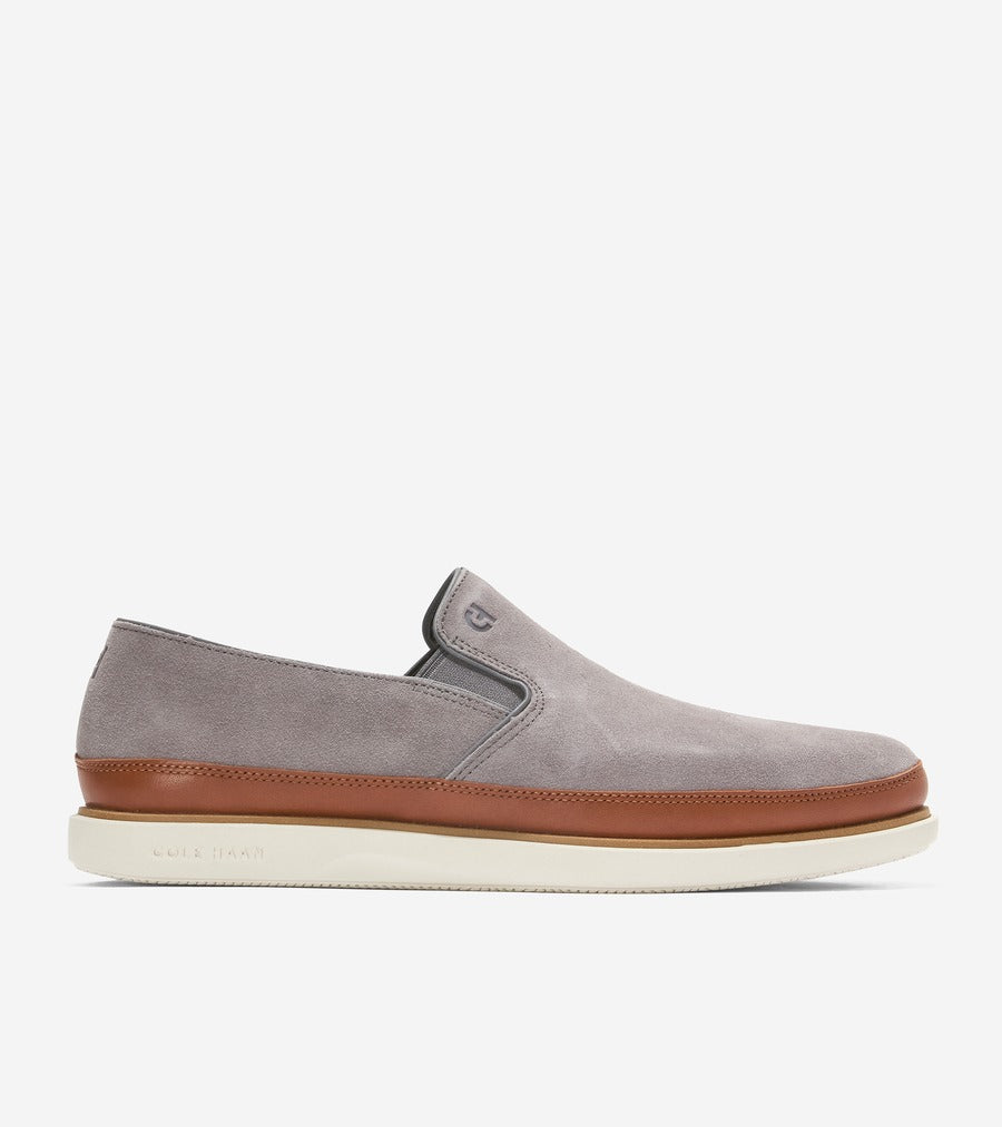 コール ハーン COLE HAAN グランドプロ ストローポイント ツインゴア mens (クワイエットシェード/CHダークセコイア/アイボリー) クワイエットシェード/CHダークセコイア/アイボリー