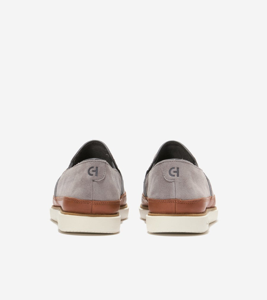 コール ハーン COLE HAAN グランドプロ ストローポイント ツインゴア mens (クワイエットシェード/CHダークセコイア/アイボリー) クワイエットシェード/CHダークセコイア/アイボリー