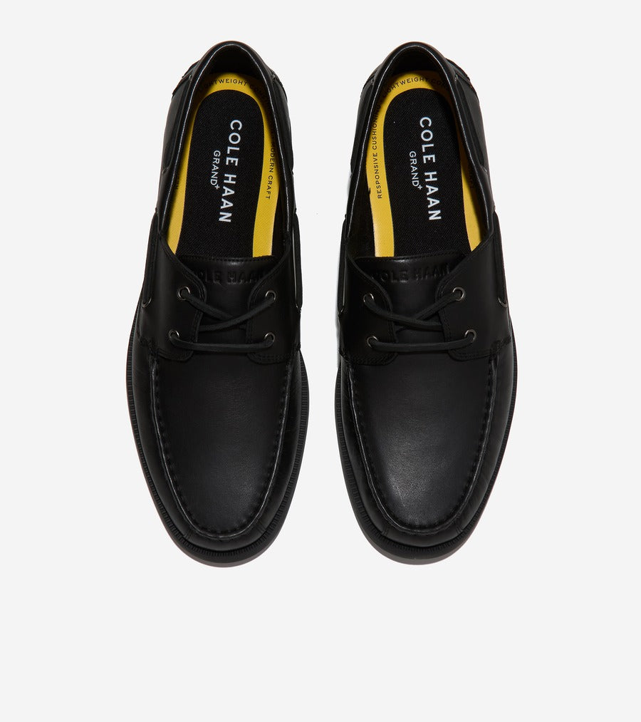 コール ハーン COLE HAAN グランドプラス ボウサイド ボートシュー mens (ブラック/ブラック/ブラック) ブラック/ブラック/ブラック