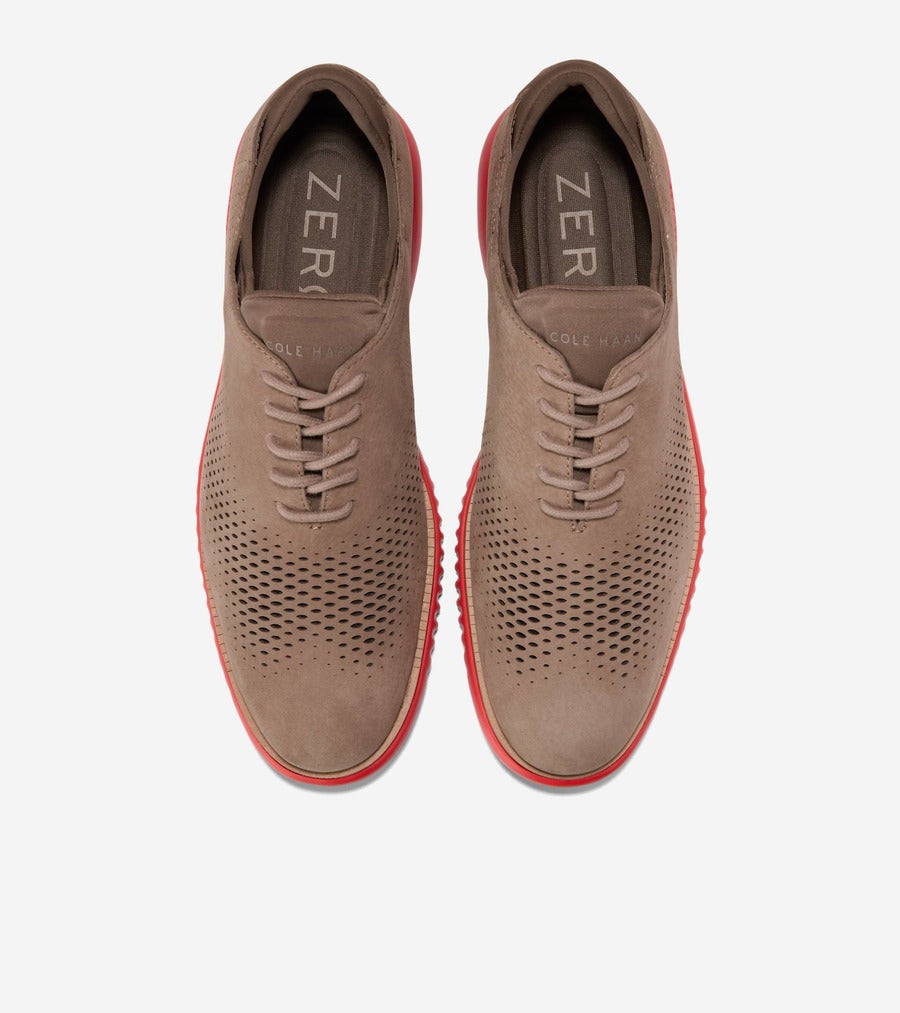コール ハーン COLE HAAN 2.ゼログランド レーザー ウィング オックスフォード ラインド mens (アイリッシュコーヒーヌバック/トリュフ/モルテン ラバ) アイリッシュコーヒーヌバック/トリュフ/モルテン ラバ