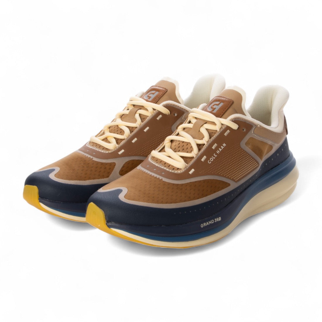 コール ハーン COLE HAAN オリジナルグランド クアッドスター ランニング スニーカー mens (CHファッロ/CHミッドナイトムーン/アラバスターグリーム) CHファッロ/CHミッドナイトムーン/アラバスターグリーム