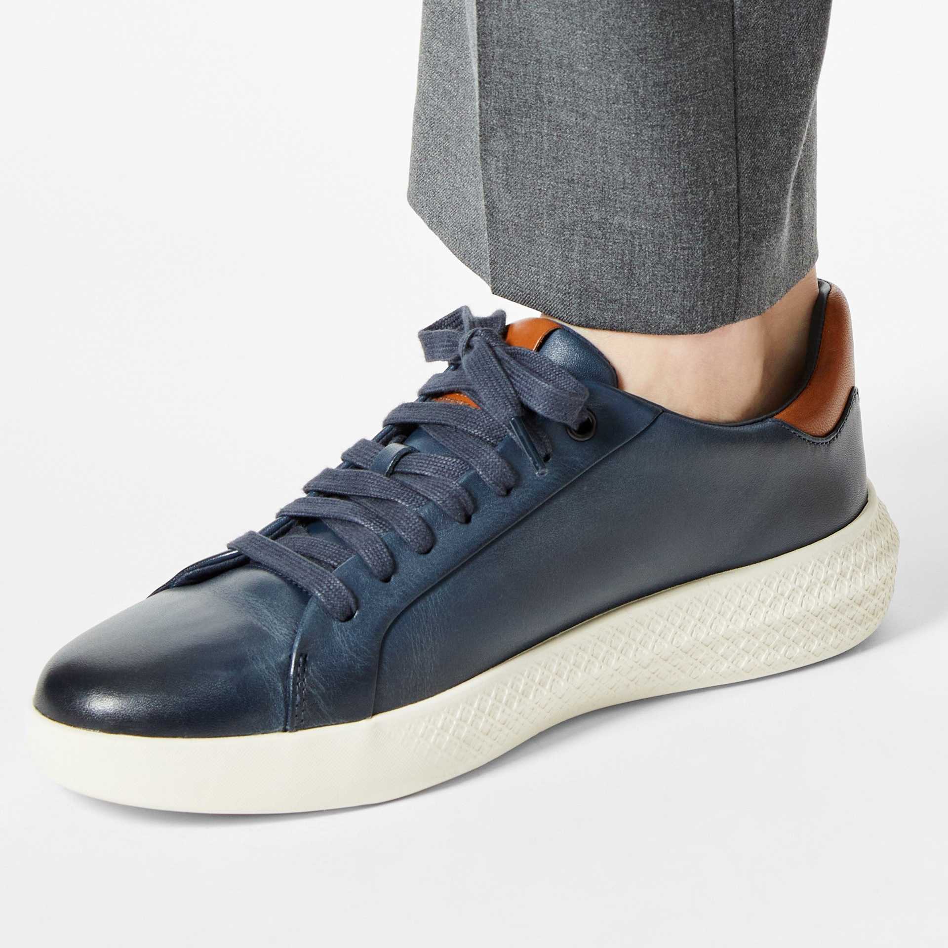 コール ハーン COLE HAAN グランド ハリオン カップLTT mens (ネイビーブレザー/ブリティッシュタン/アイボリー) ネイビーブレザー/ブリティッシュタン/アイボリー