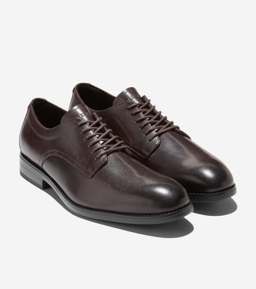 コール ハーン COLE HAAN ハーモン グランド プレーントゥオックスフォード mens (CHダークチョコレート/ブラック ウォーターレジスタント) CHダークチョコレート/ブラック ウォーターレジスタント