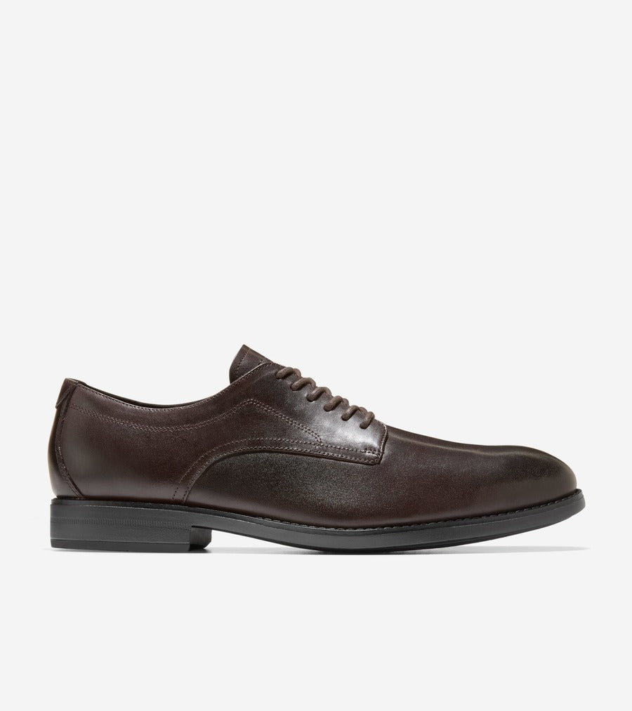 コール ハーン COLE HAAN ハーモン グランド プレーントゥオックスフォード mens (CHダークチョコレート/ブラック ウォーターレジスタント) CHダークチョコレート/ブラック ウォーターレジスタント