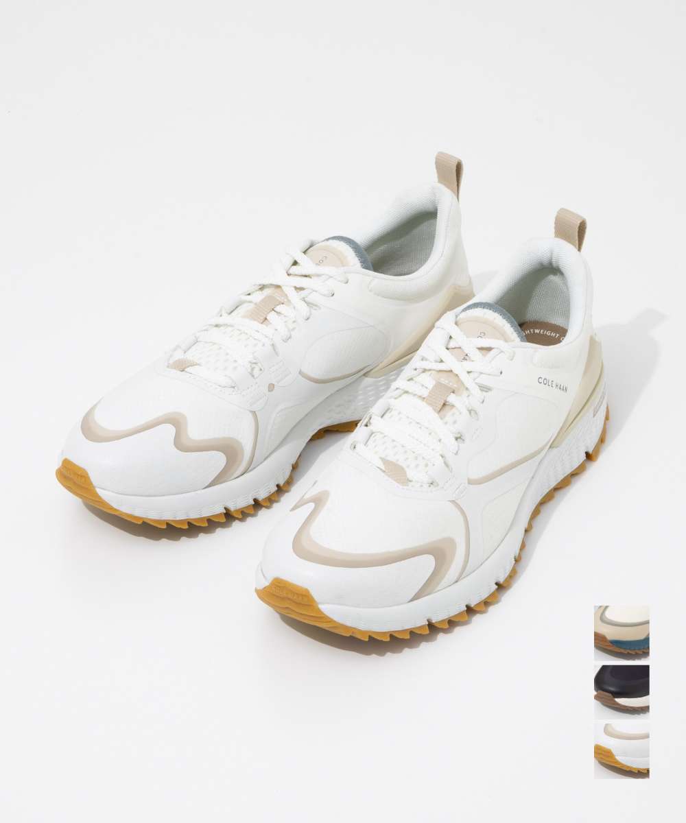 コール ハーン COLE HAAN コールハーン COLE HAAN GRAND OS グランドシリーズ ZEROGRAND OVERTAKE II GOLF ゼログランド オーバーテイク ゴルフ mens. C40 (IVORY / PALOMA / DARK BLUE WP) IVORY / PALOMA / DARK BLUE WP