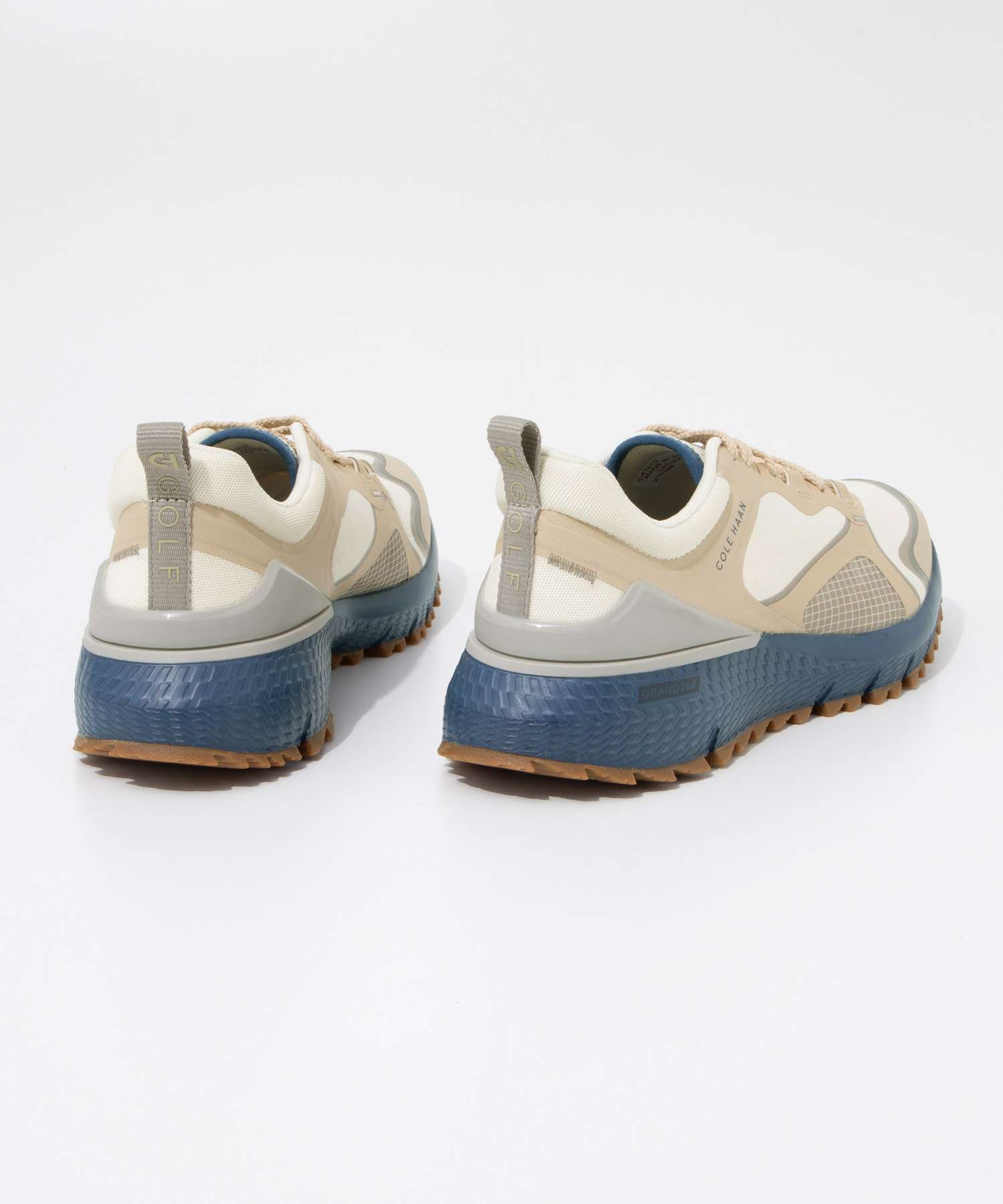 コール ハーン COLE HAAN コールハーン COLE HAAN GRAND OS グランドシリーズ ZEROGRAND OVERTAKE II GOLF ゼログランド オーバーテイク ゴルフ mens. C40 (IVORY / PALOMA / DARK BLUE WP) IVORY / PALOMA / DARK BLUE WP
