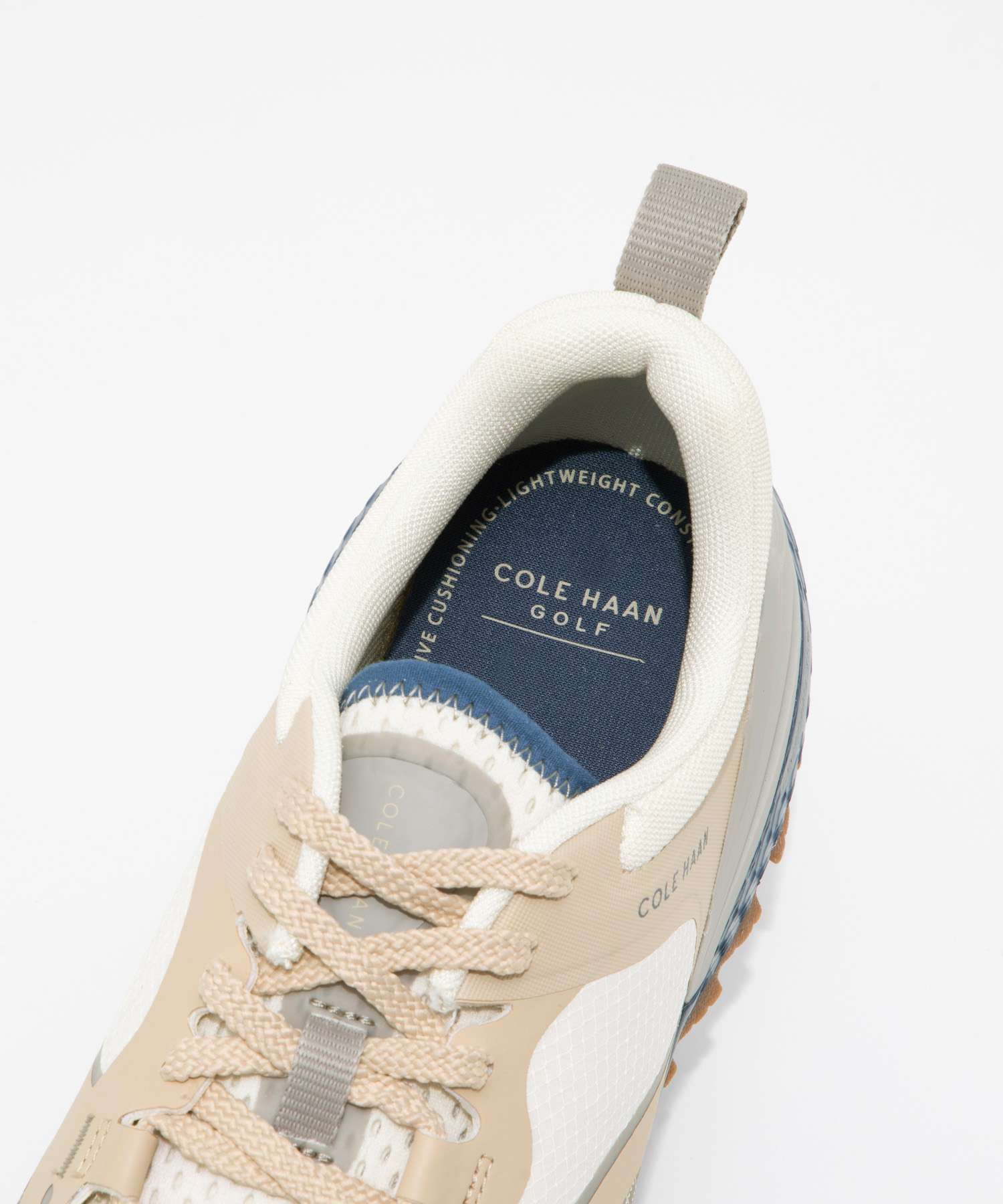コール ハーン COLE HAAN コールハーン COLE HAAN GRAND OS グランドシリーズ ZEROGRAND OVERTAKE II GOLF ゼログランド オーバーテイク ゴルフ mens. C40 (IVORY / PALOMA / DARK BLUE WP) IVORY / PALOMA / DARK BLUE WP