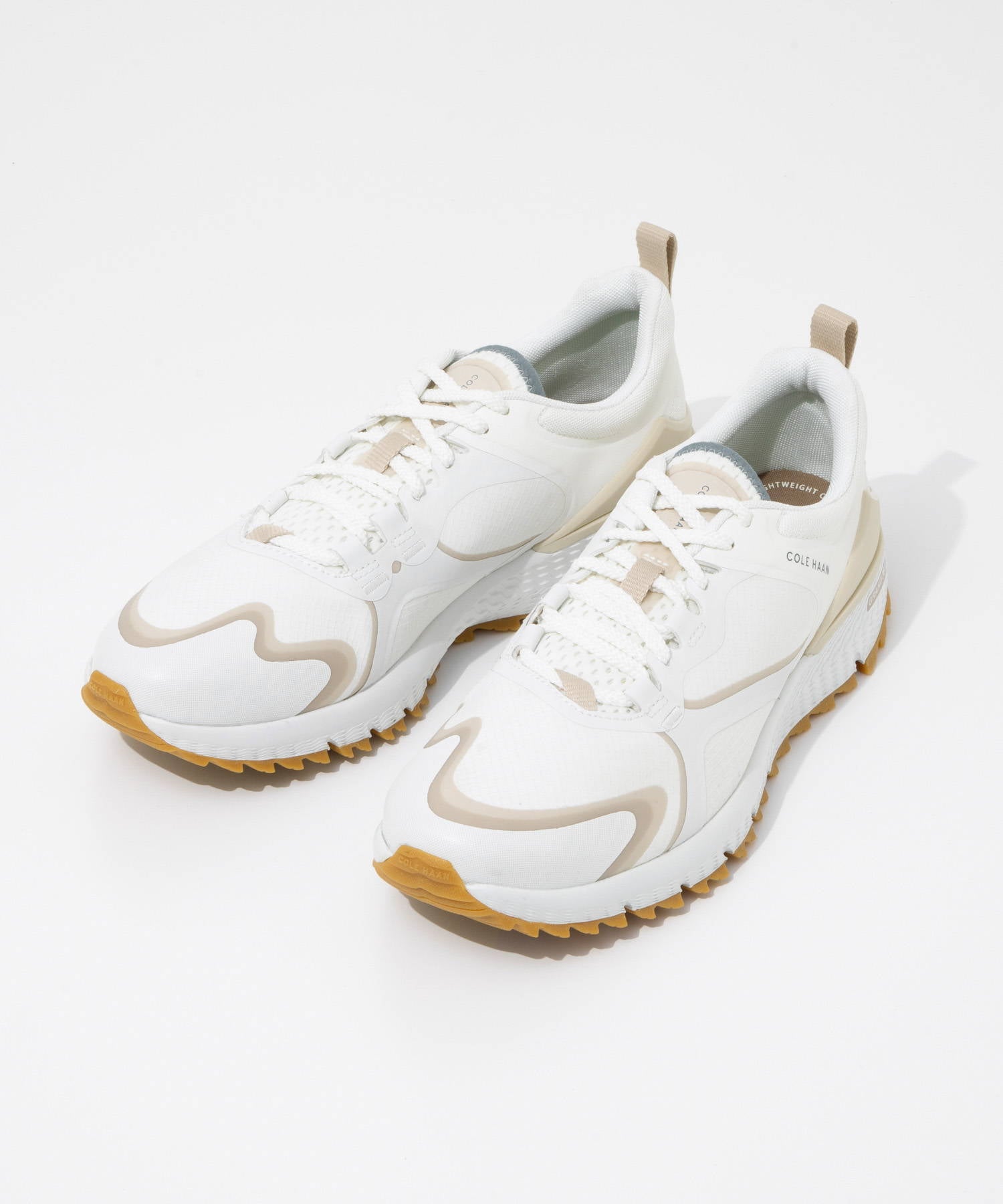 コール ハーン COLE HAAN コールハーン COLE HAAN GRAND OS グランドシリーズ ZEROGRAND OVERTAKE II GOLF ゼログランド オーバーテイク ゴルフ mens. C40 (WHITE/ANCIENT SCROLL/P.BLUE) WHITE/ANCIENT SCROLL/P.BLUE