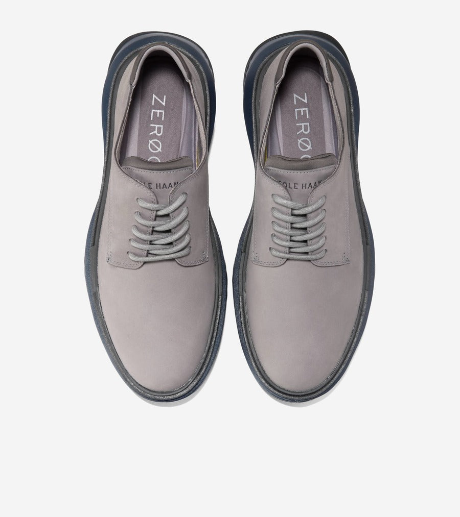 コール ハーン COLE HAAN 5.ゼログランド プレーントゥオックスフォード mens (クワイエットシェード ヌバック/レイヴン/ミッドナイトムーン) クワイエットシェード ヌバック/レイヴン/ミッドナイトムーン