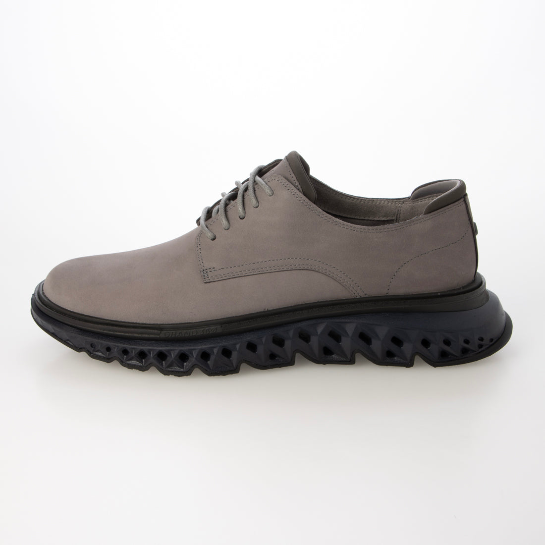 コール ハーン COLE HAAN 5.ゼログランド プレーントゥオックスフォード mens (クワイエットシェード ヌバック/レイヴン/ミッドナイトムーン) クワイエットシェード ヌバック/レイヴン/ミッドナイトムーン