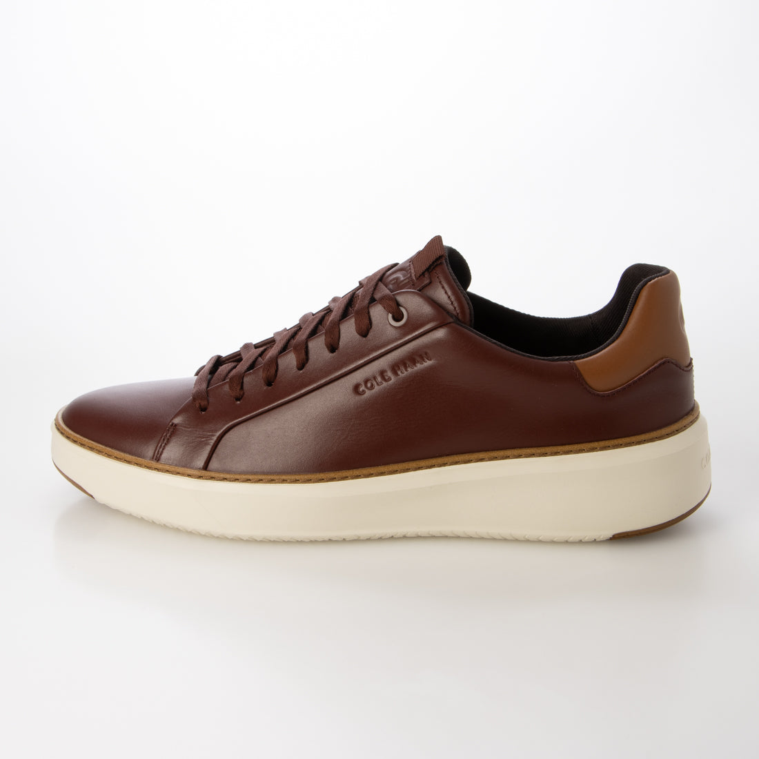 コール ハーン COLE HAAN グランドプロ トップスピン ウォータープルーフ mens (ダークブリック/ニューキャラメル/アイボリー) ダークブリック/ニューキャラメル/アイボリー