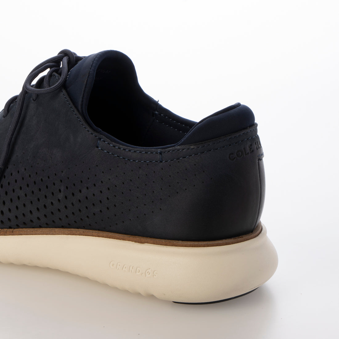 コール ハーン COLE HAAN 2.ゼログランド レーザー ウィング オックスフォード ラインド mens (ネイビーブレザーヌバック/アイボリー) ネイビーブレザーヌバック/アイボリー