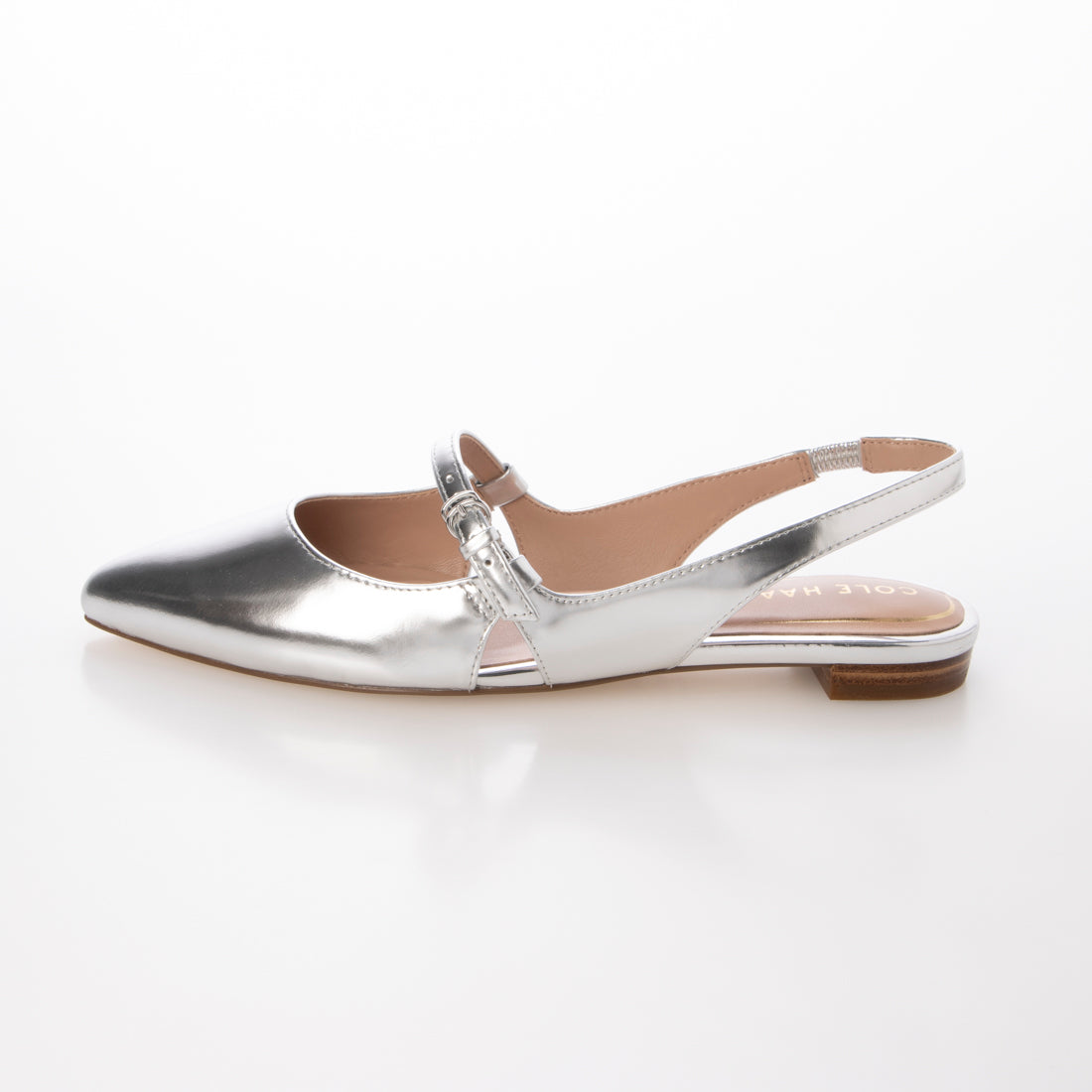 コール ハーン COLE HAAN アニヤ スリングバック フラット womens (シルバースペッチオ) シルバースペッチオ