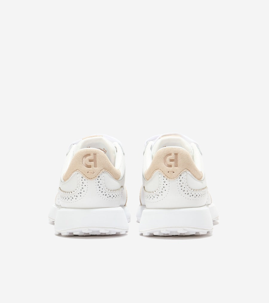 コール ハーン COLE HAAN グランド クロスコート ハレット ランナー womens (ホワイト / オート スエード / ガム) ホワイト / オート スエード / ガム