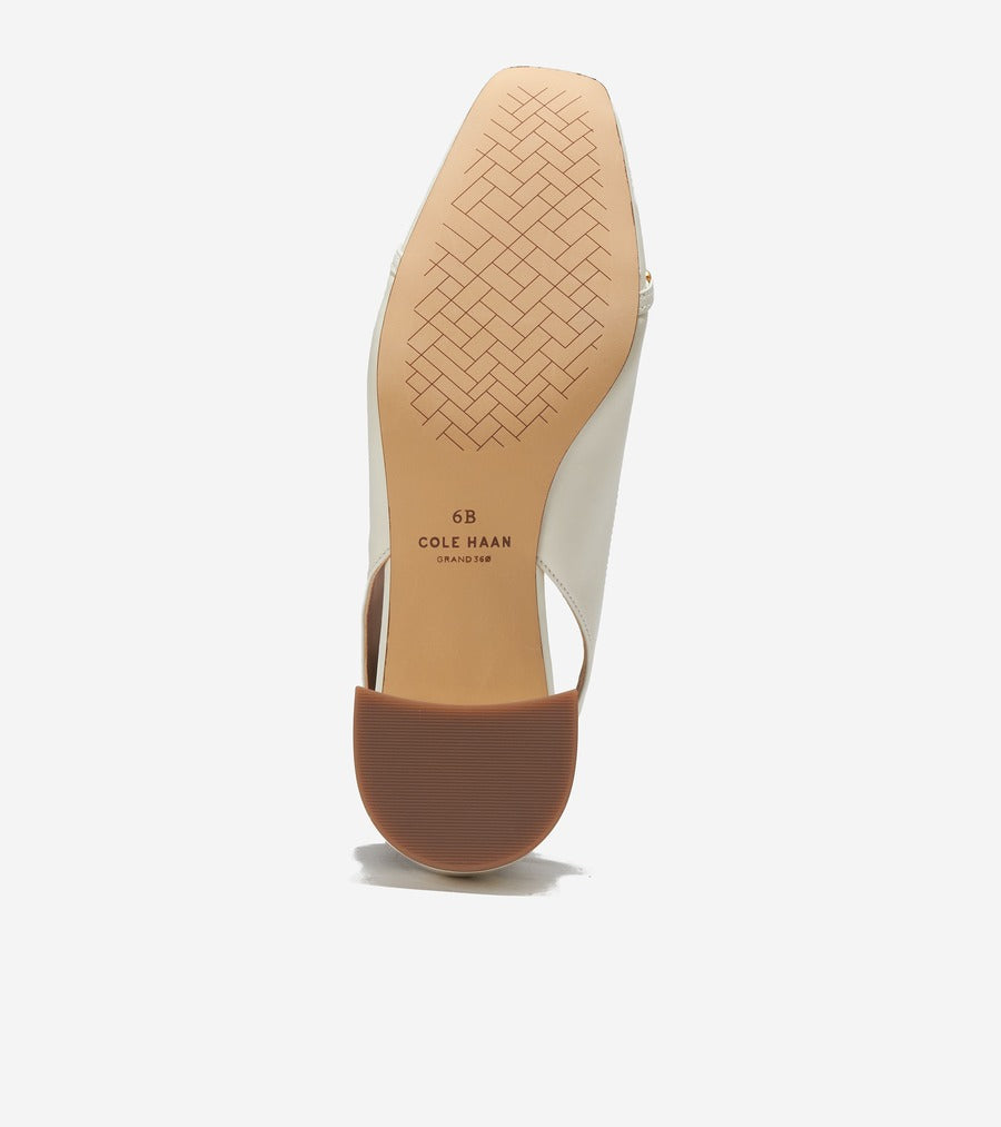 コール ハーン COLE HAAN ペンレー スリングバック パンプ womens (アイボリーボックス レザー) アイボリーボックス レザー