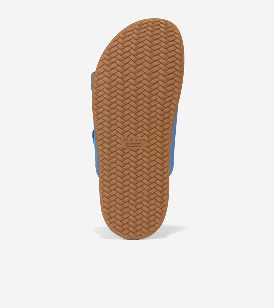 コール ハーン COLE HAAN マリソル フットベッド サンダル womens (ダッチ ブルー スエード / ネイビー ブレザー レザー) ダッチ ブルー スエード / ネイビー ブレザー レザー