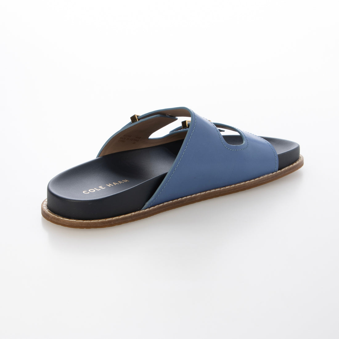 コール ハーン COLE HAAN マリソル フットベッド サンダル womens (ダッチ ブルー スエード / ネイビー ブレザー レザー) ダッチ ブルー スエード / ネイビー ブレザー レザー