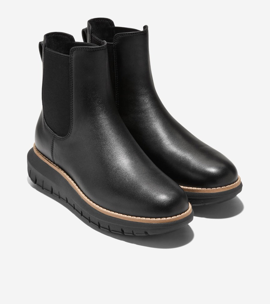 コール ハーン COLE HAAN ゼログランド レクサンナ チェルシー ブーツ ウォータープルーフ womens (ブラック / ブラック ウォータープルーフ) ブラック / ブラック ウォータープルーフ