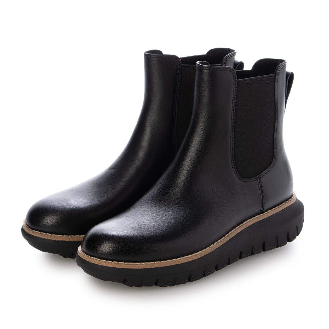 コール ハーン COLE HAAN ゼログランド レクサンナ チェルシー ブーツ ウォータープルーフ womens (ブラック / ブラック ウォータープルーフ) ブラック / ブラック ウォータープルーフ