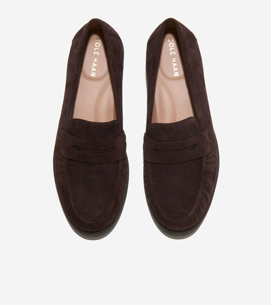 コール ハーン COLE HAAN スタッシ ソフト ローファー womens (CH ダーク チョコレート スエード) CH ダーク チョコレート スエード