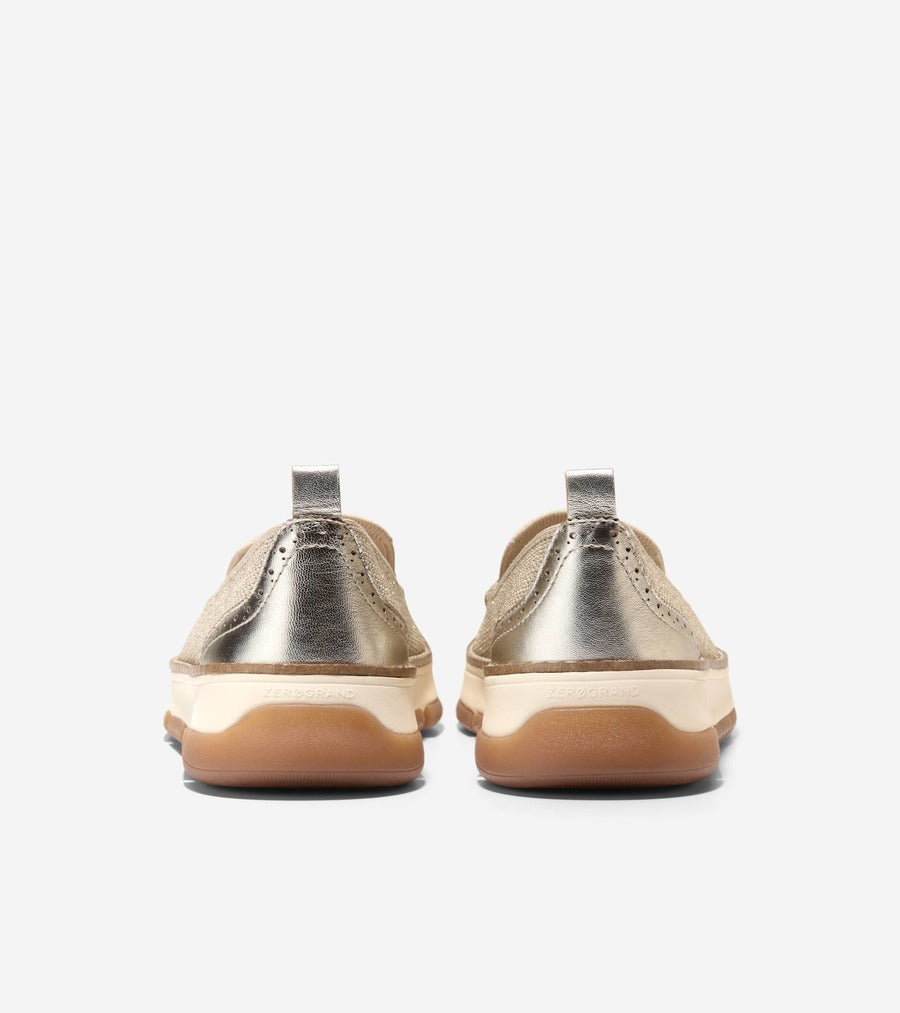 コール ハーン COLE HAAN ゼログランド レラ スティッチライト ベネチアン womens (ライ ニット / ゴールド メタリック / アイボリー) ライ ニット / ゴールド メタリック / アイボリー