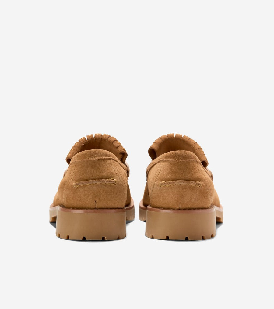 コール ハーン COLE HAAN トリーナ ラグ キルティ ローファー womens (CH ゴールデン ハニー カウ スエード) CH ゴールデン ハニー カウ スエード