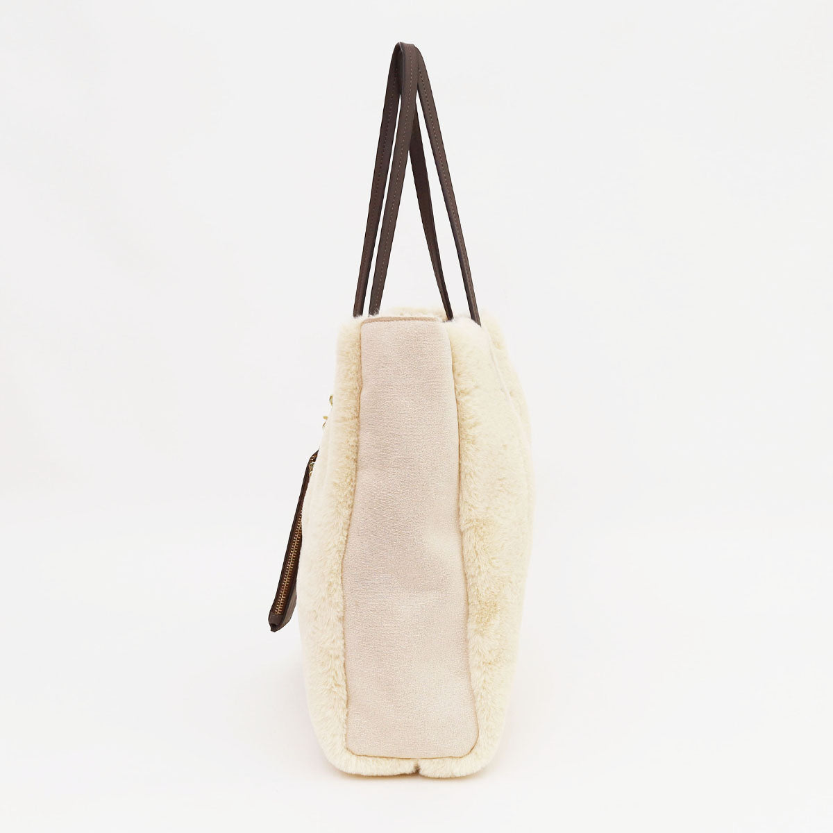 クーコ COOCO ムートン風トートバッグ/A4対応