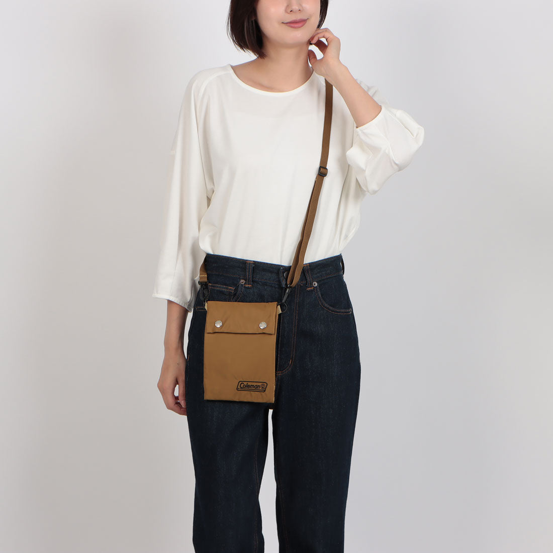 コールマン Coleman ネックポーチ (コヨーテ) コヨーテ