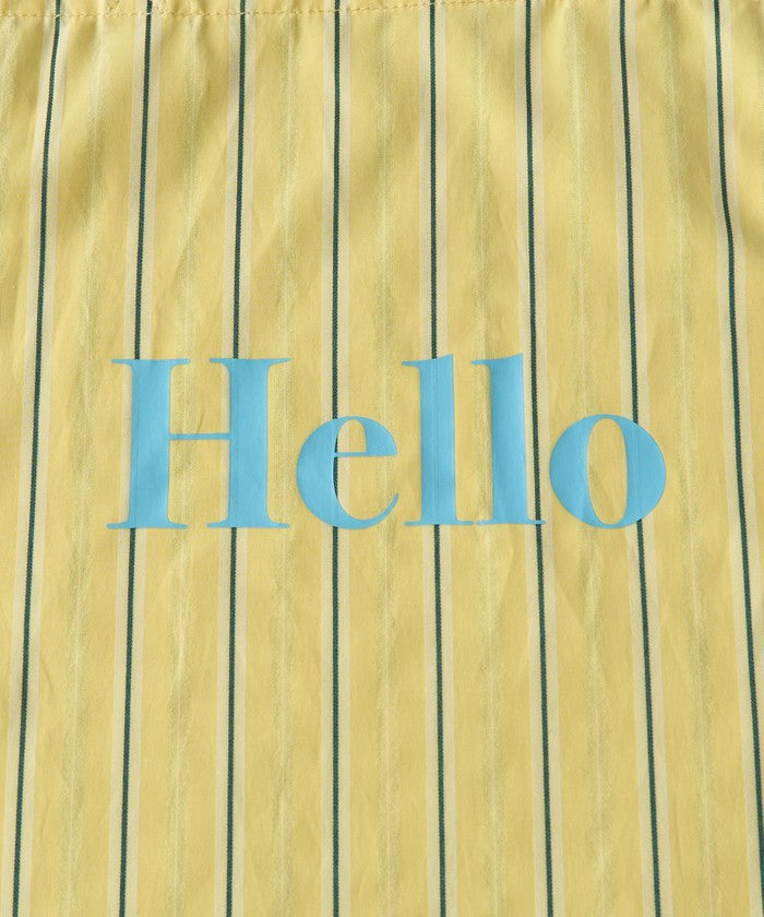 HELLO標誌托特包